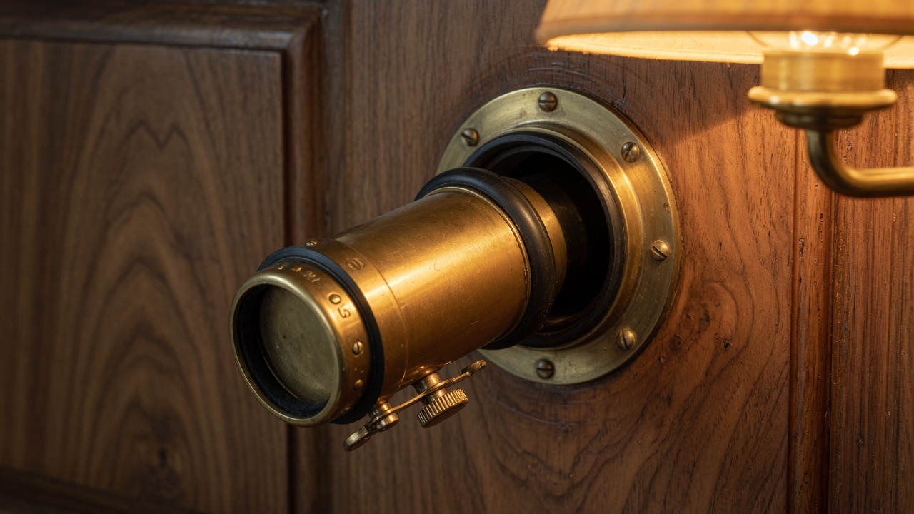 Brass capsule traveling inside a pneumatic dispatch tube